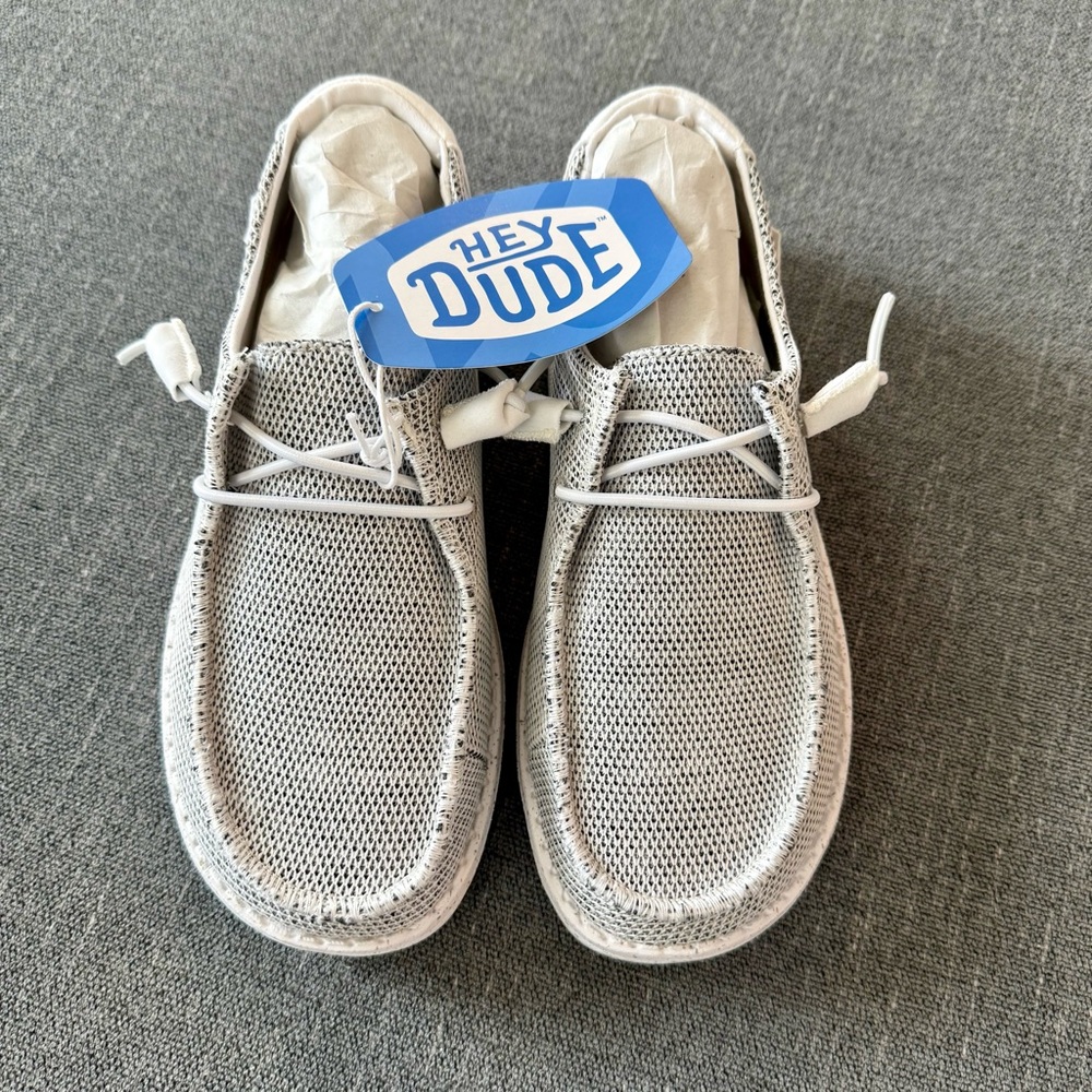 HeyDude Wendy Sox Stone White